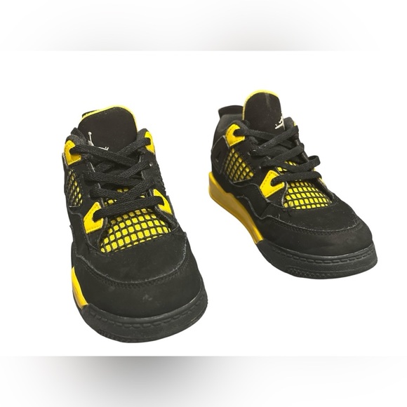 Air Jordan 4 retro thunders and Nike Air Force one lows size 10c - Picture 2 of 8